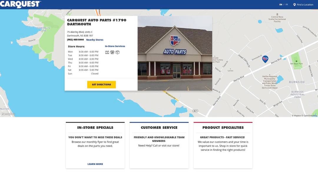 Business listing image