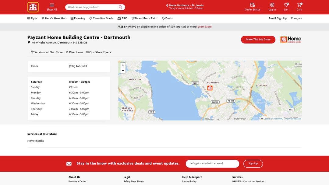 Business listing image